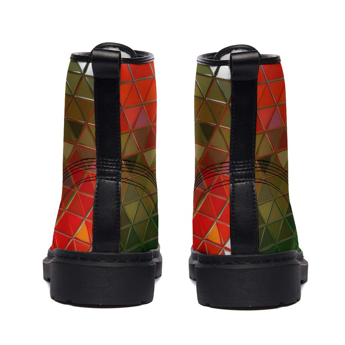 GLASS PRISM Unisex Plush Fur Boots