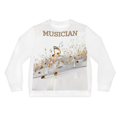 MUSICIAN In Gold Unisex Lightweight Sweatshirt