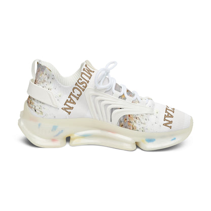 MUSICIAN In Gold Women's Mesh Sneakers