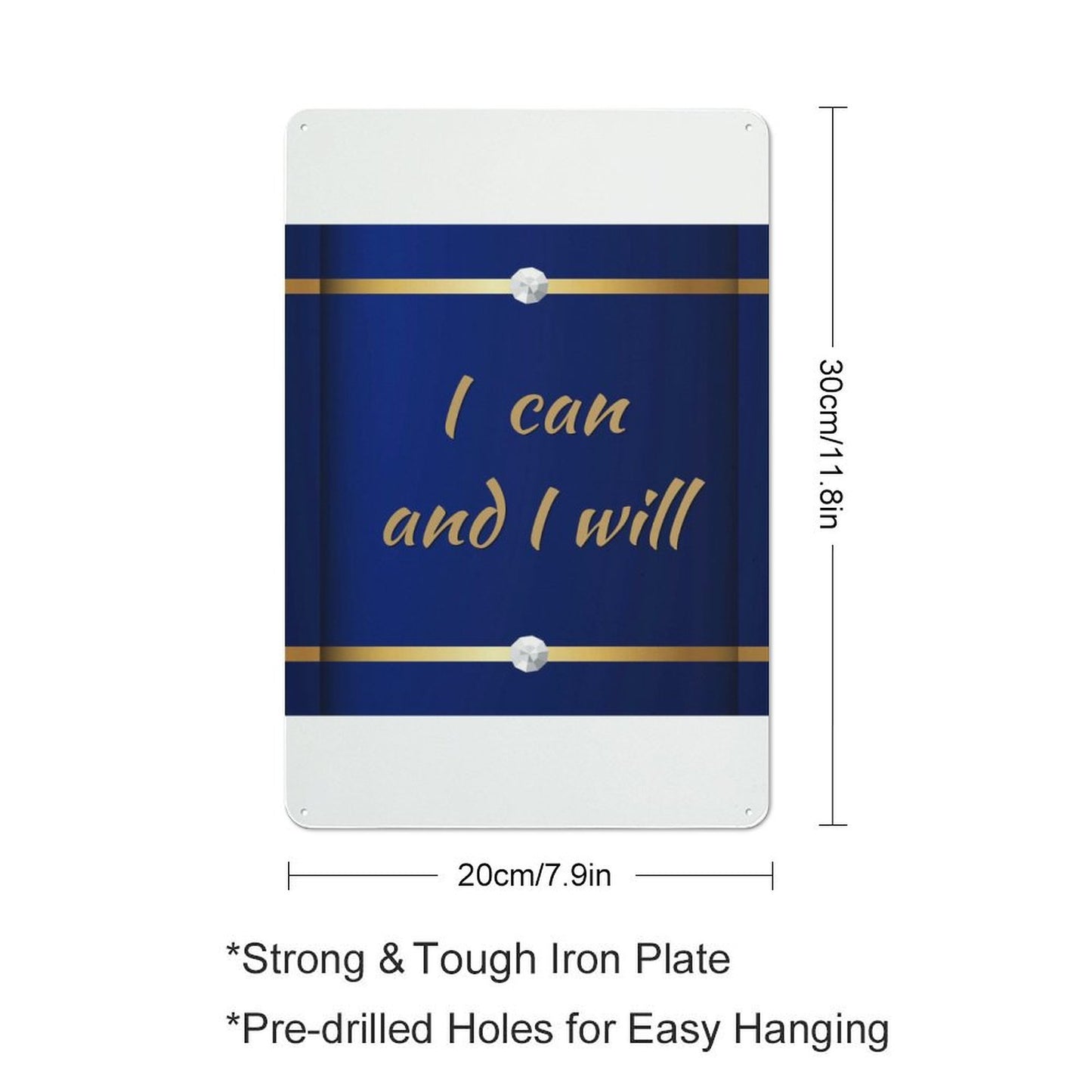 Custom Metal Signs-11.8"x7.9"
