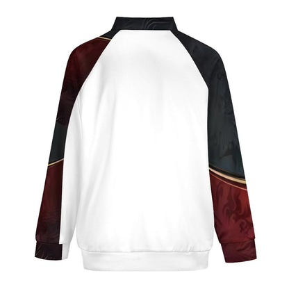 Raglan Zip-up Shirt WY10 (All-Over Printing)