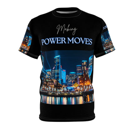 MAKING POWER MOVES Tee (for groups, companies, organizations and events)-SMALL-3XL