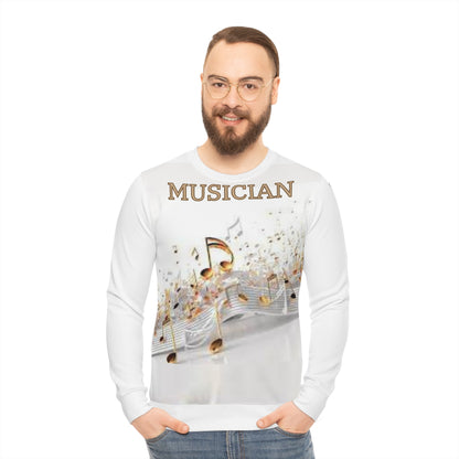 MUSICIAN In Gold Unisex Lightweight Sweatshirt