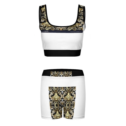 Custom Printed Yoga Workout Outfits YJ052