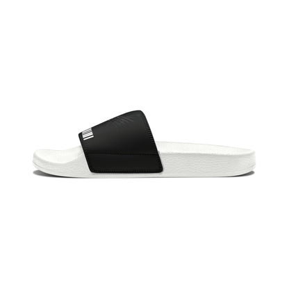 MUSICIAN'S PIANO Unisex Slide Sandals (OPTIONS: BLACK OR WHITE SOLE BOTTOMS)