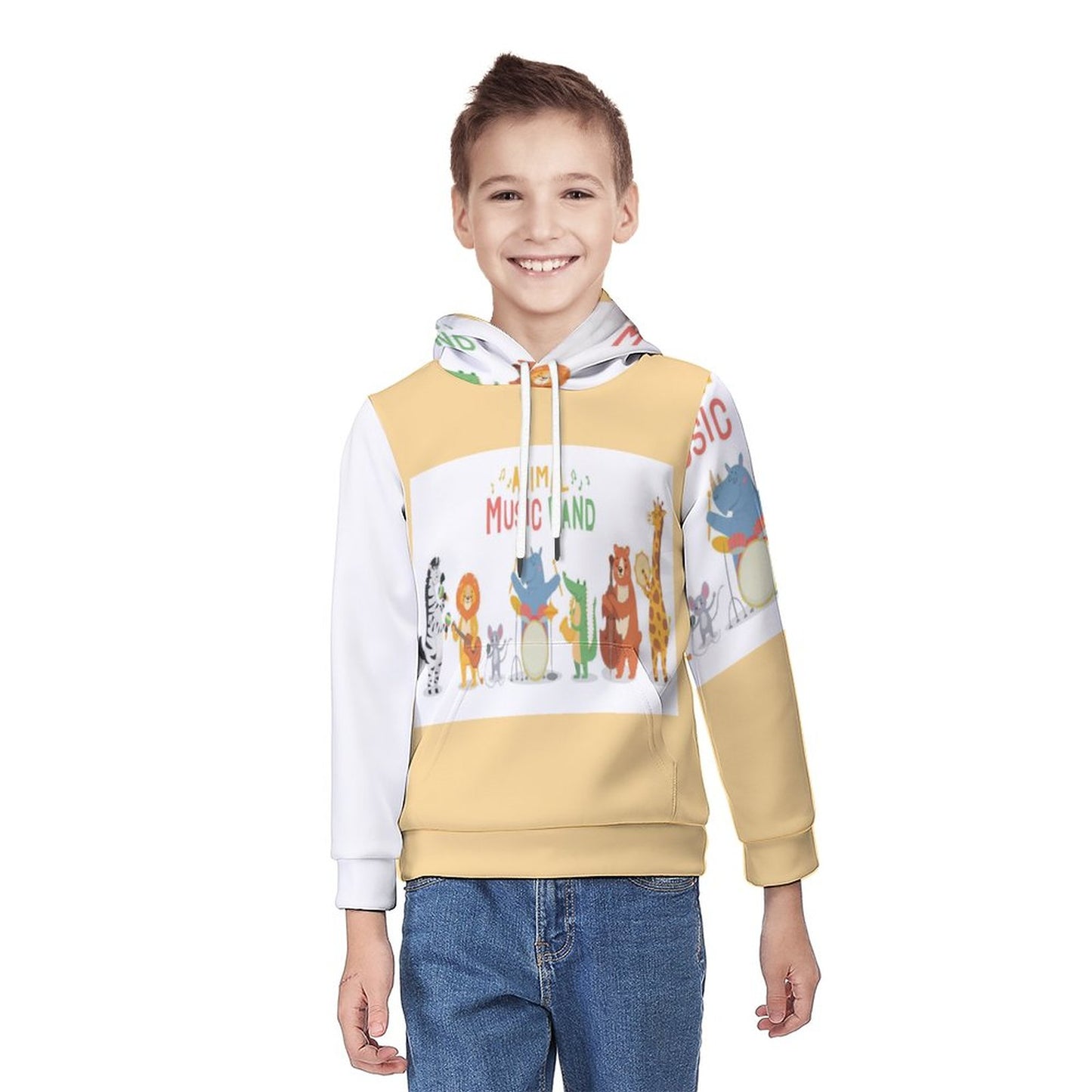 230gsm Children's All-Over printing Hoodie (All-Over Printing)