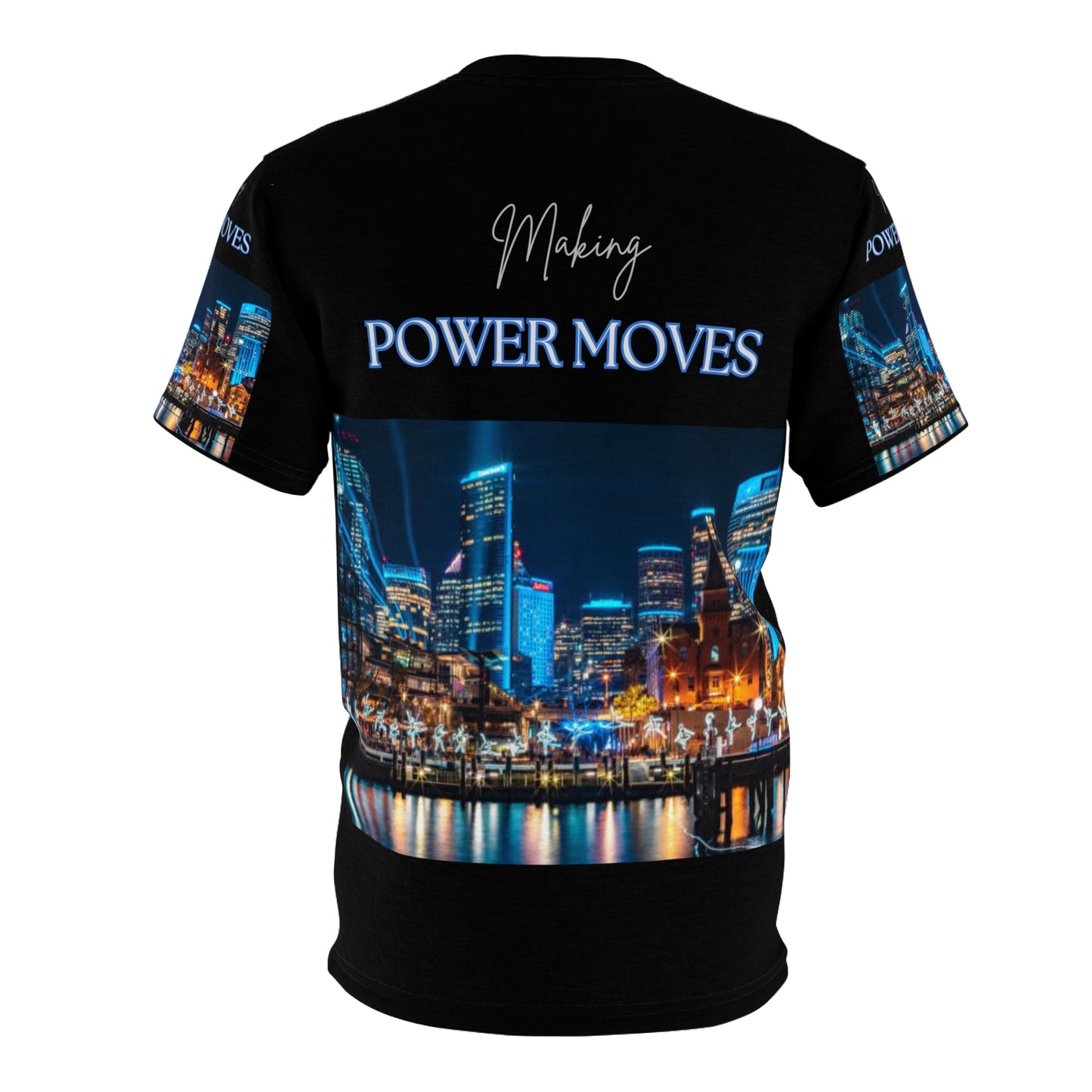 MAKING POWER MOVES Tee (for groups, companies, organizations and events)-SMALL-3XL