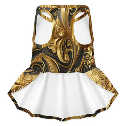 Pet Ruffle Dress-2XS-L