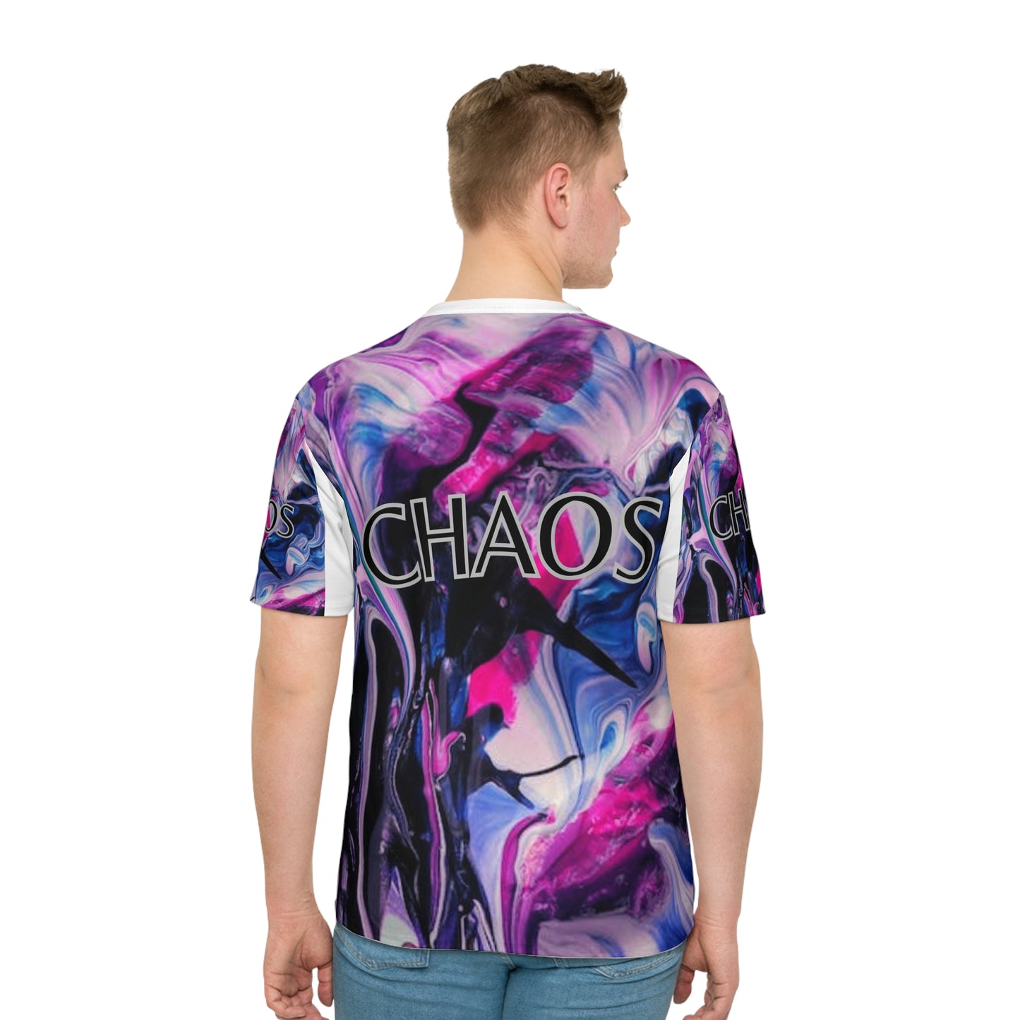 CHAOS Unisex Loose T-shirt-*XS-5XL (white)