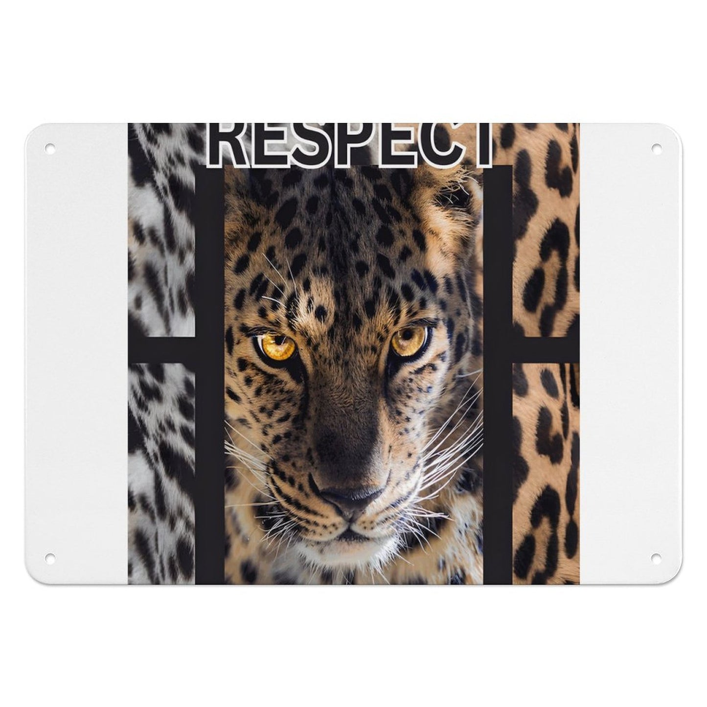 Horizontal Personalized Metal Wall Art Tin Sign-5.5"x7.9"/14x20cm