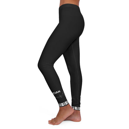 MUSICIAN'S PIANO Women's Casual Spandex Leggings-XS-2XL