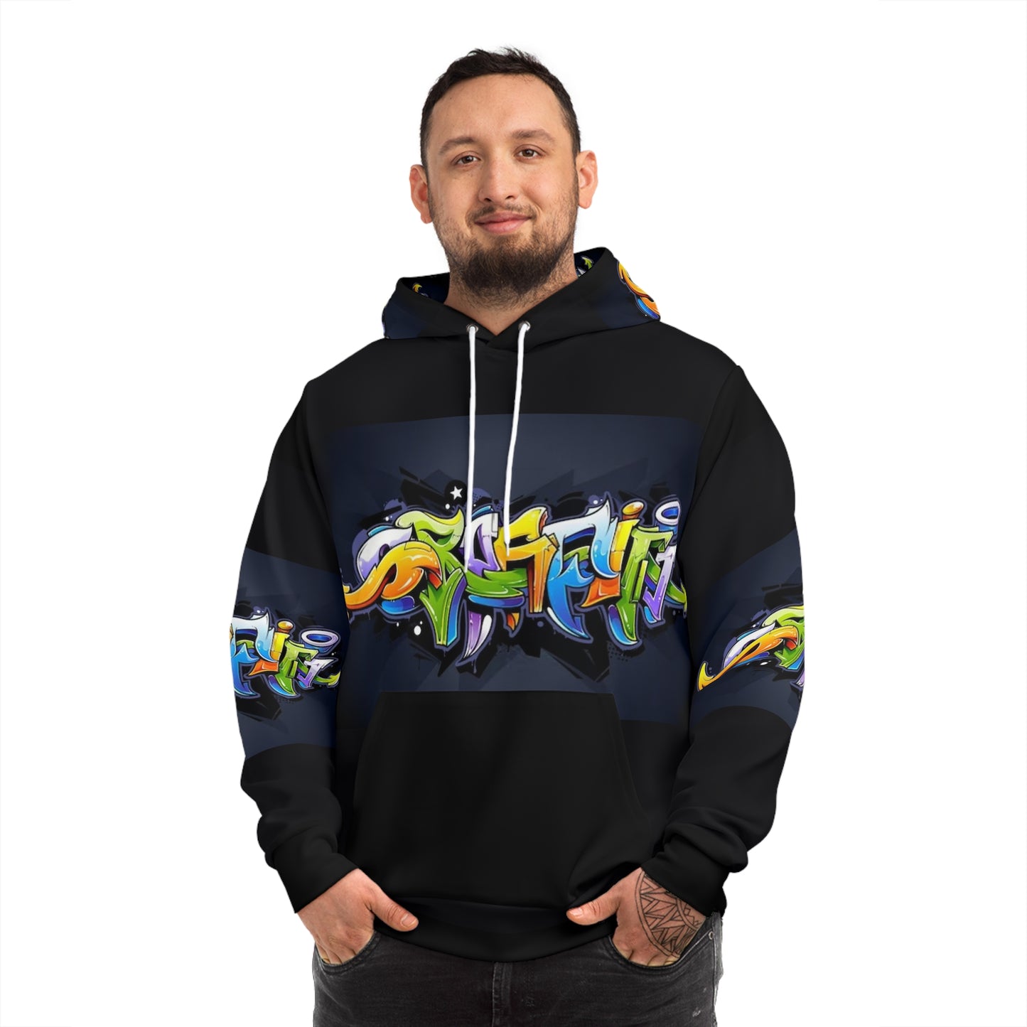 COLORFUL GRAFFITI UNISEX Fashion Hoodie