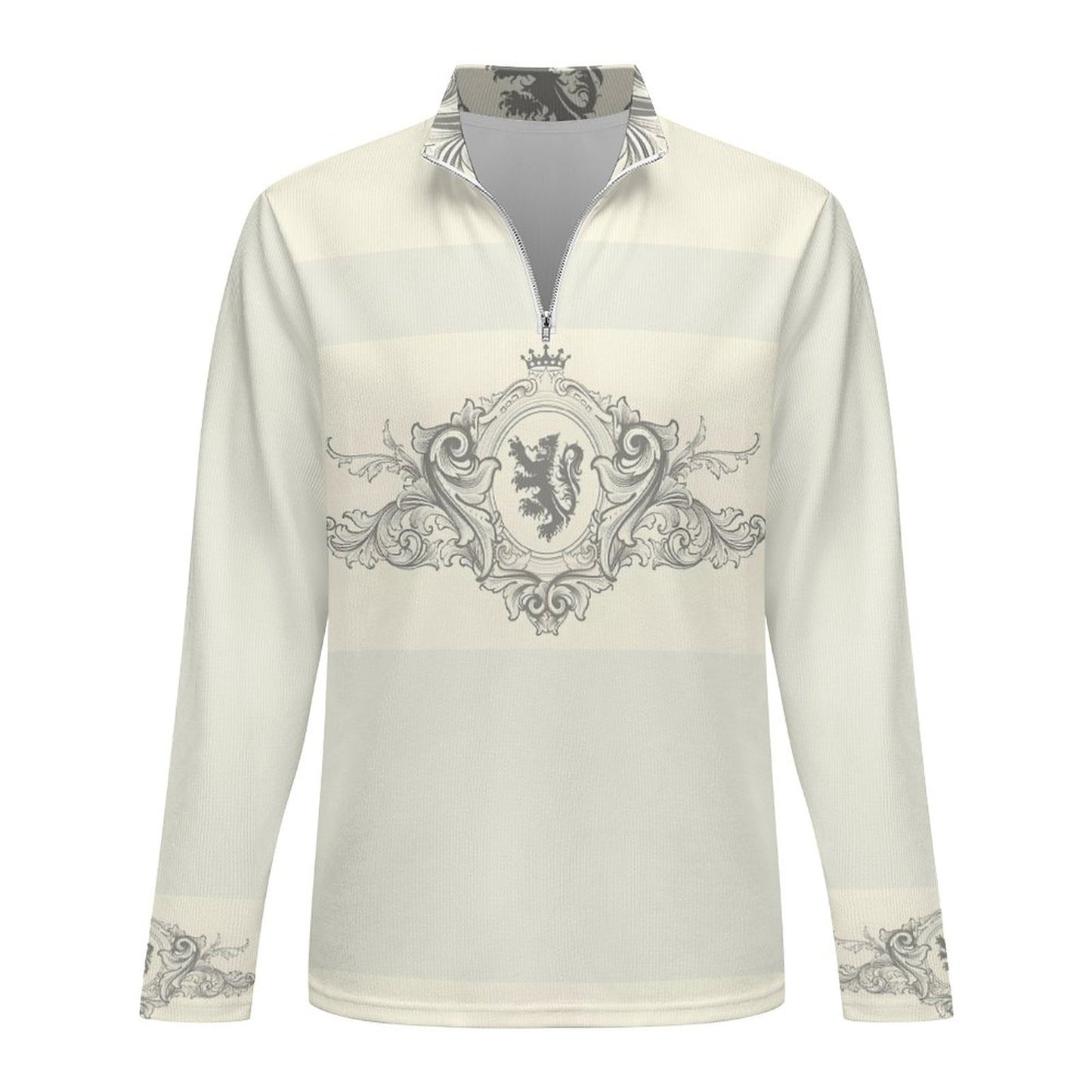 300gsm Men's Polo Sweatshirt LM111 (All-Over Printing)