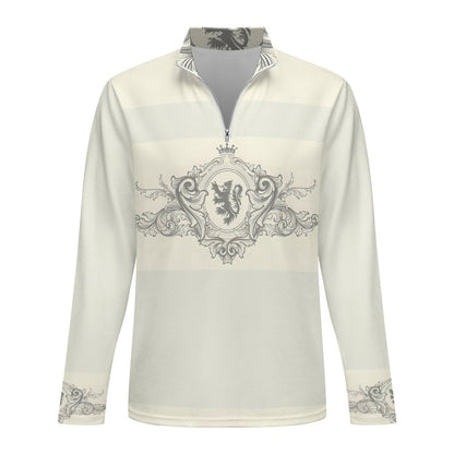 300gsm Men's Polo Sweatshirt LM111 (All-Over Printing)
