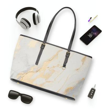 GOLD FOIL Leather Shoulder Bag