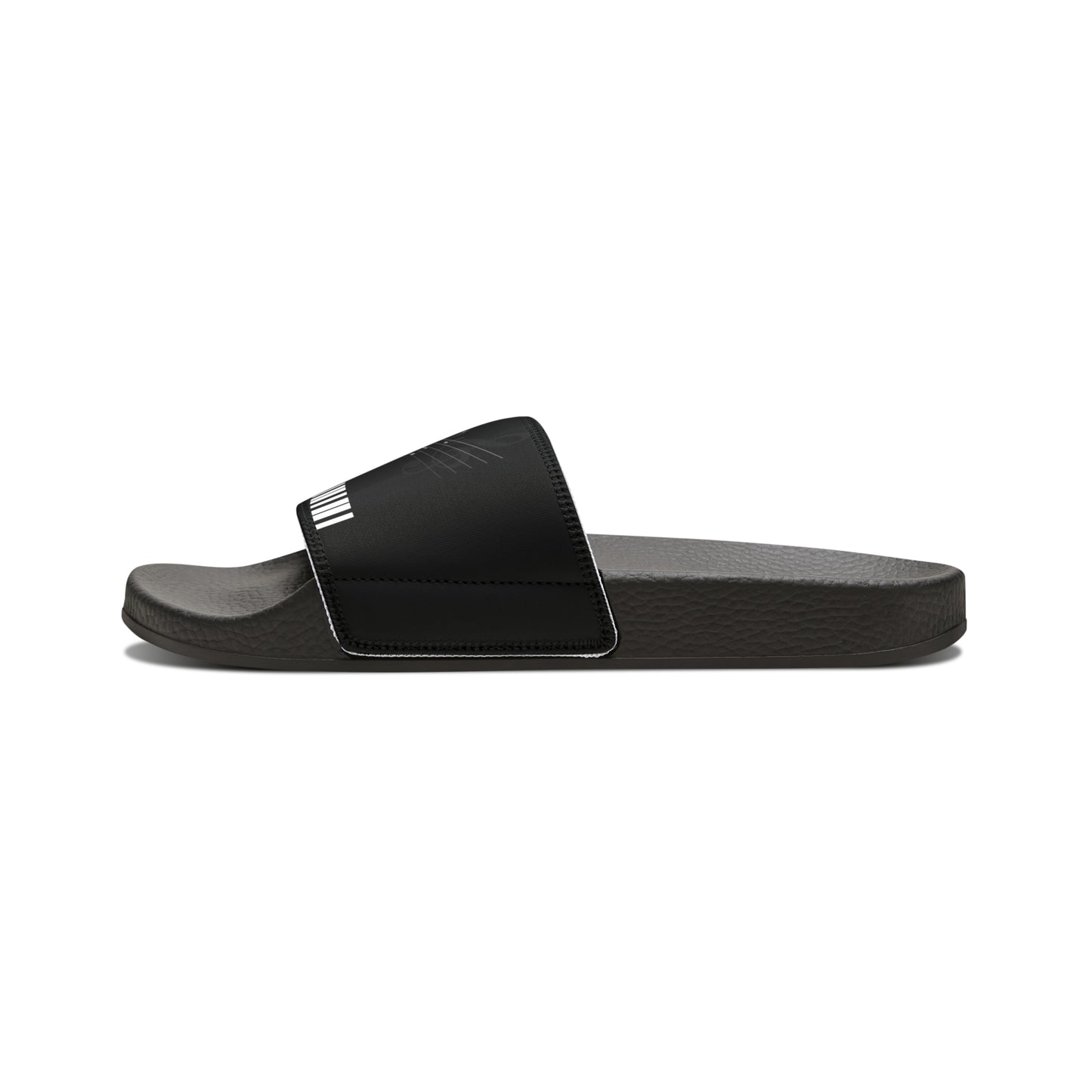 MUSICIAN'S PIANO Unisex Slide Sandals (OPTIONS: BLACK OR WHITE SOLE BOTTOMS)