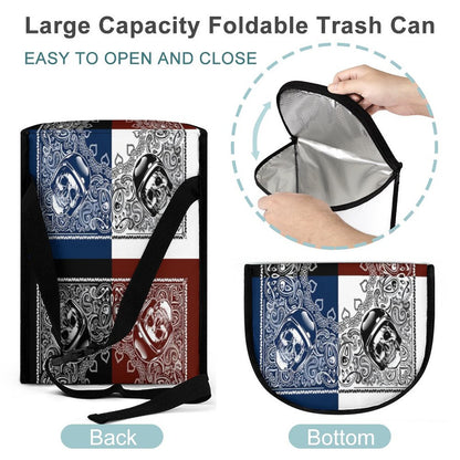 Collapsible Car Trash Bin
