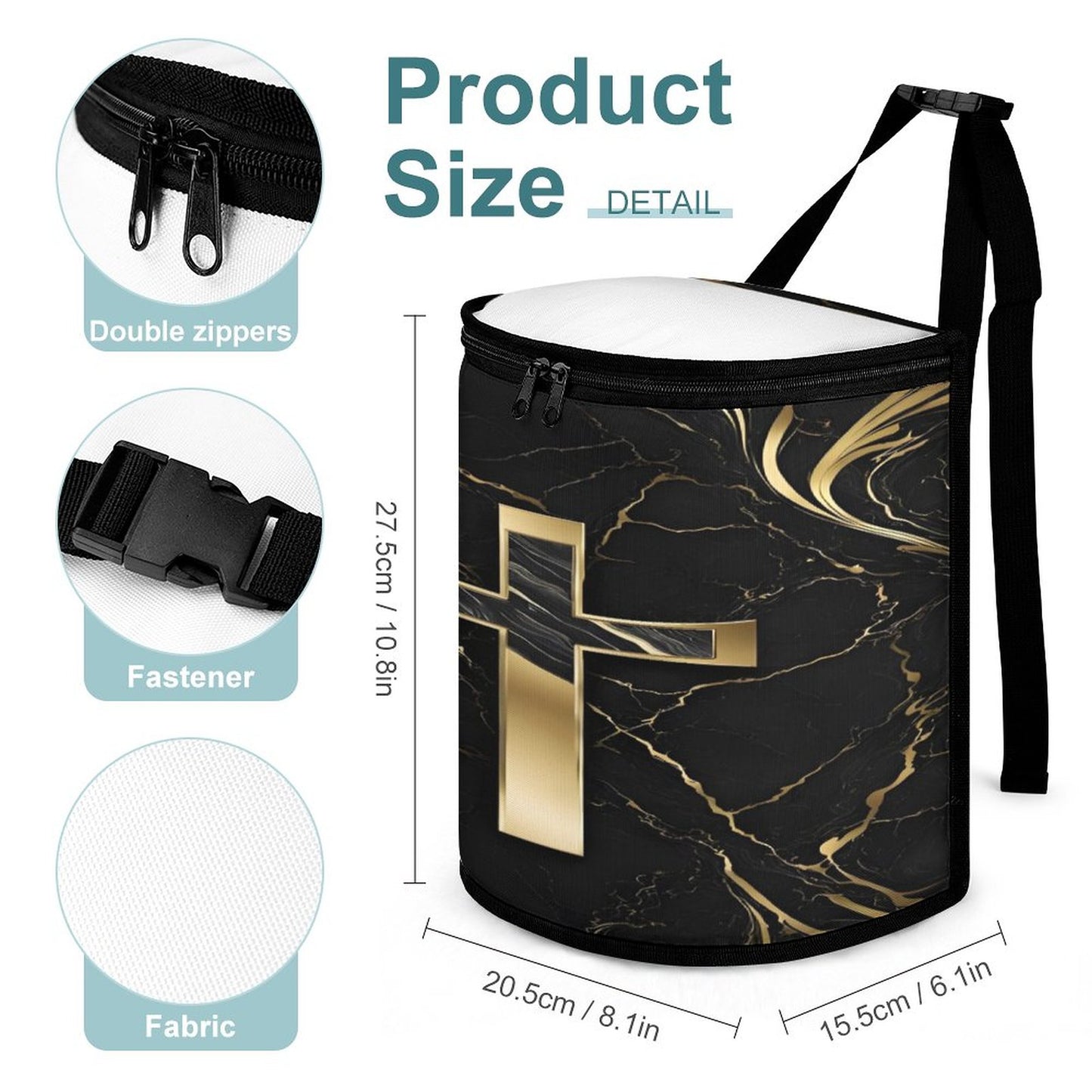 Collapsible Car Trash Bin