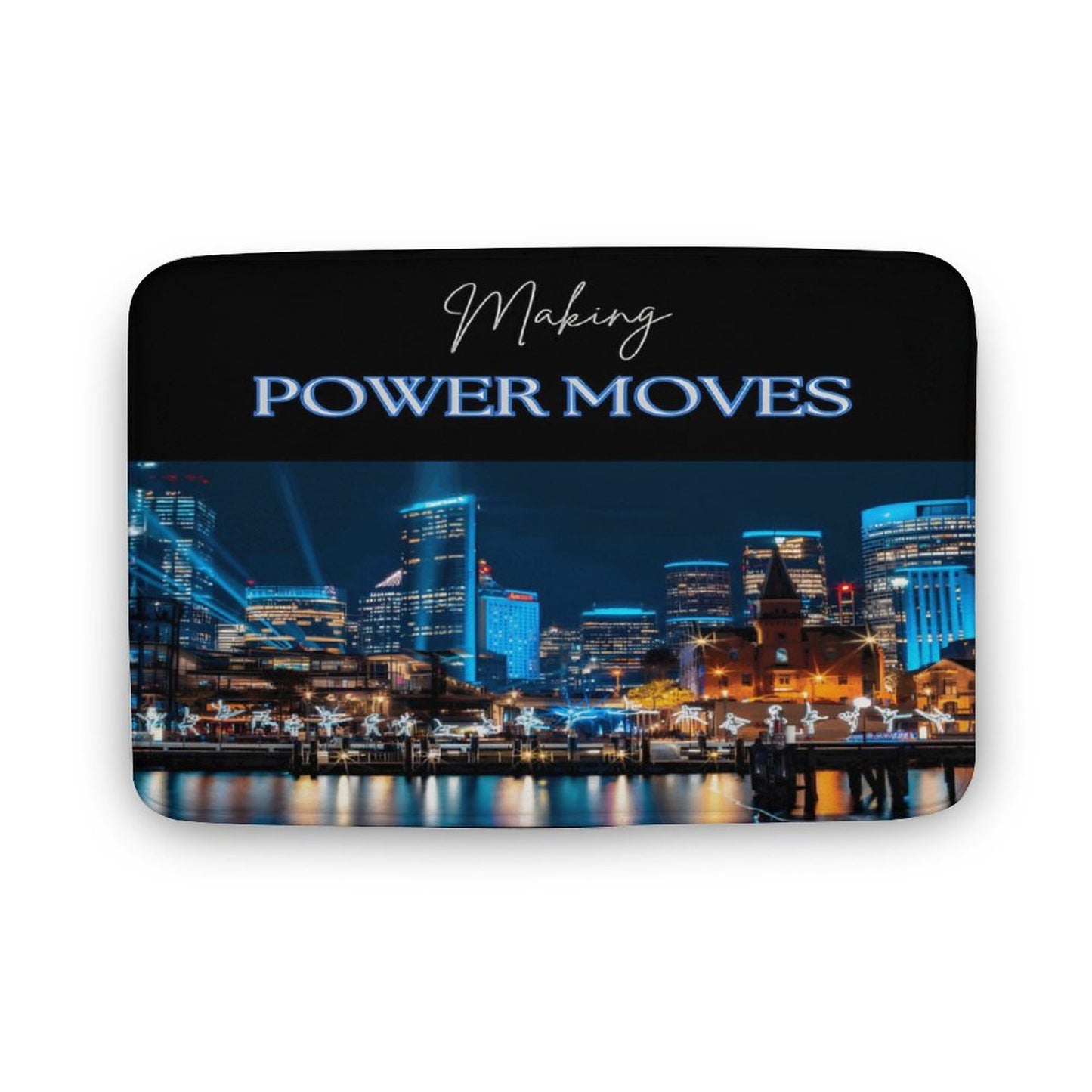 MAKING POWER MOVES Coral Velvet Rug-15.7"x23.6"/ 40x60cm
