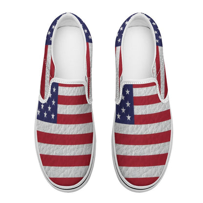 AMERICA Slip-on Canvas Shoes (Teenagers and Adults)