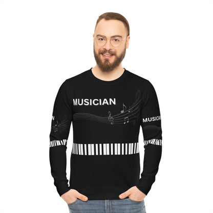 MUSICIAN'S PIANO Unisex Lightweight Sweatshirt