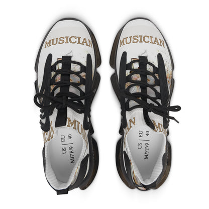 MUSICIAN In Gold Women's Mesh Sneakers
