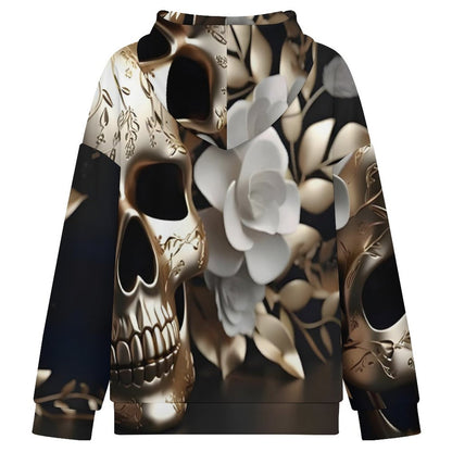 Women's Full Zip Hoodie(All-Over Printing)