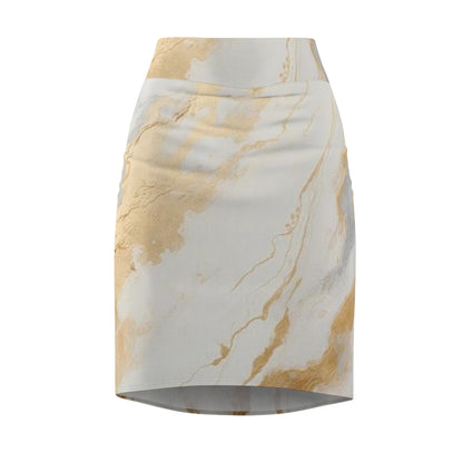GOLD FOIL Women's Mini Skirt