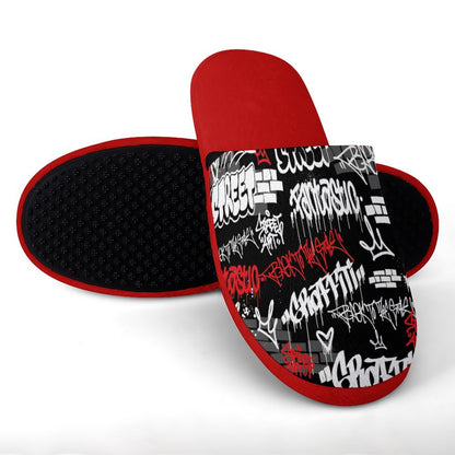 Flannel Men's Cotton Slippers