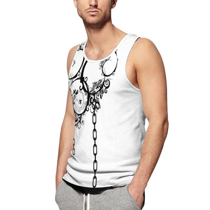 Men's Printed Vest BK (All-Over Printing)