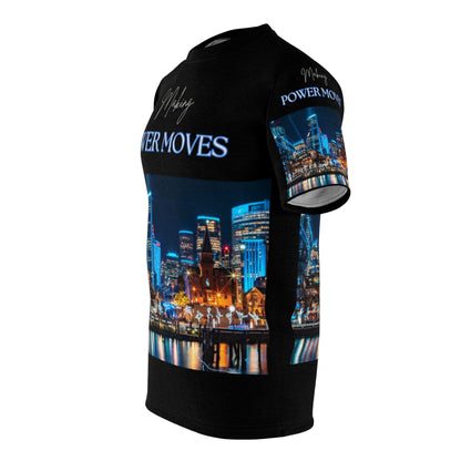 MAKING POWER MOVES Tee (for groups, companies, organizations and events)-SMALL-3XL