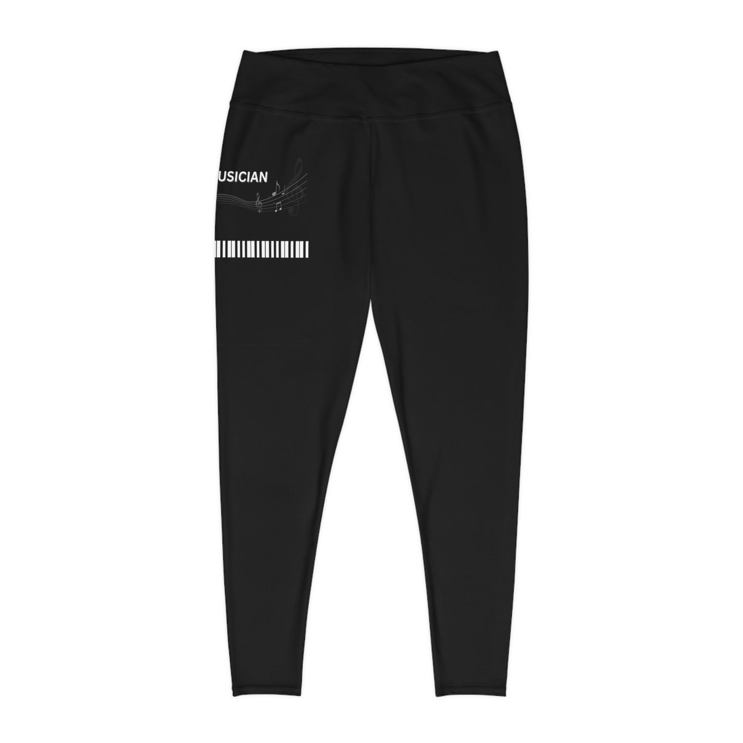 MUSICIAN'S PIANO Plus Size Leggings-2XL-6XL