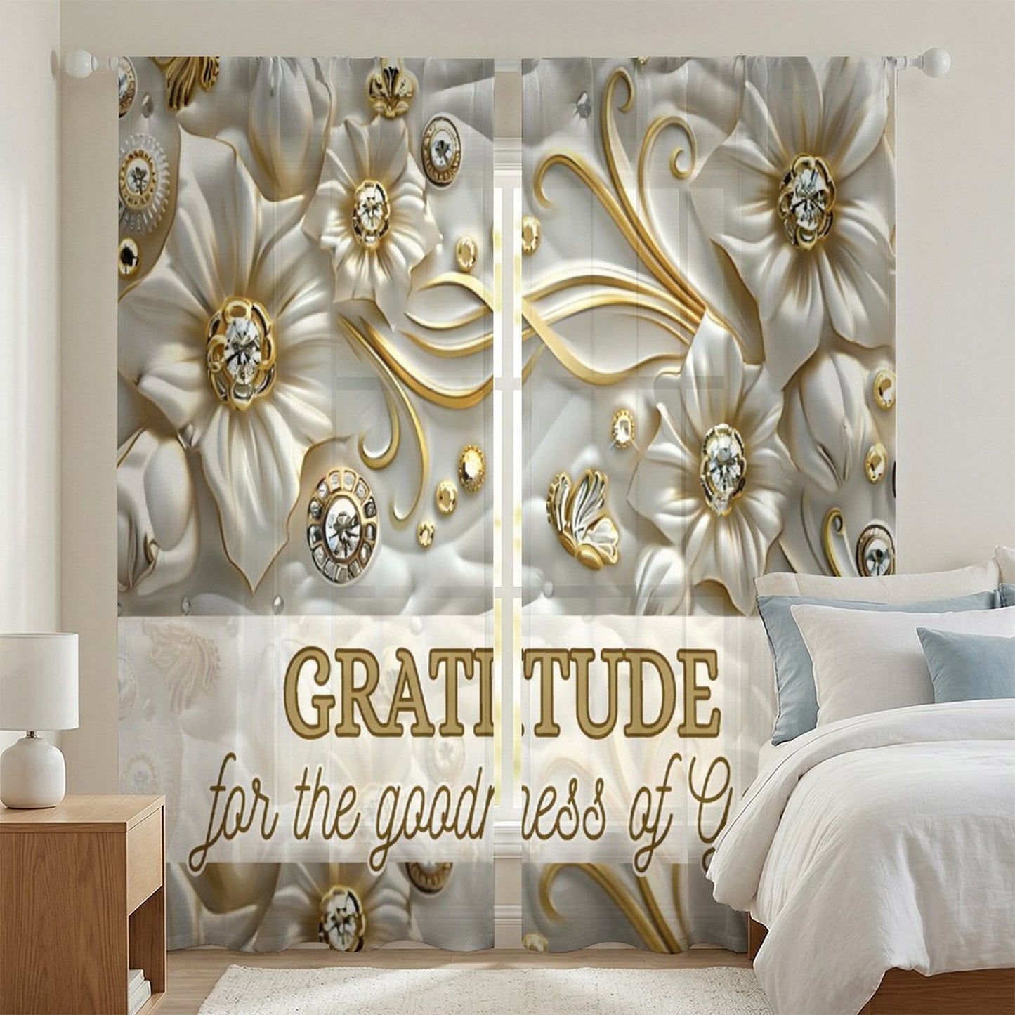 Sheer Curtain(All-Over Printing)