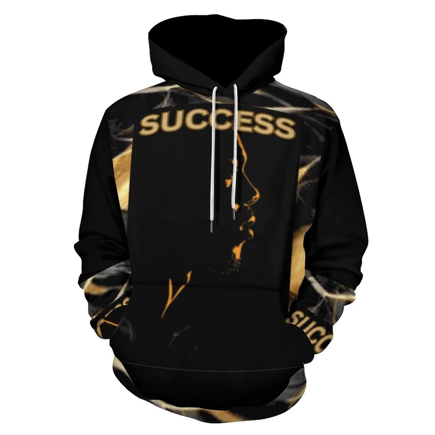 230gsm Men's Cool Hoodie with Double-layer Cap (All-Over Printing)