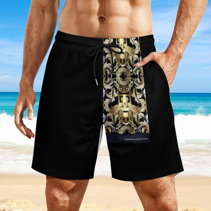 Men's Hawaiian shorts with 4 Pockets