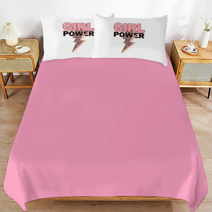 3-Piece Bedding Set-86"×70"/ 218×177cm (Dual-sidede Printing)