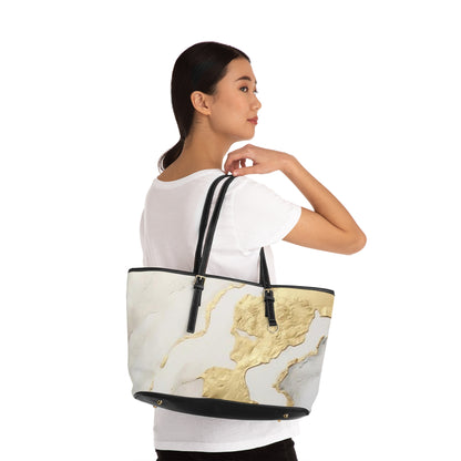 GOLD FOIL 3D Leather Shoulder Bag