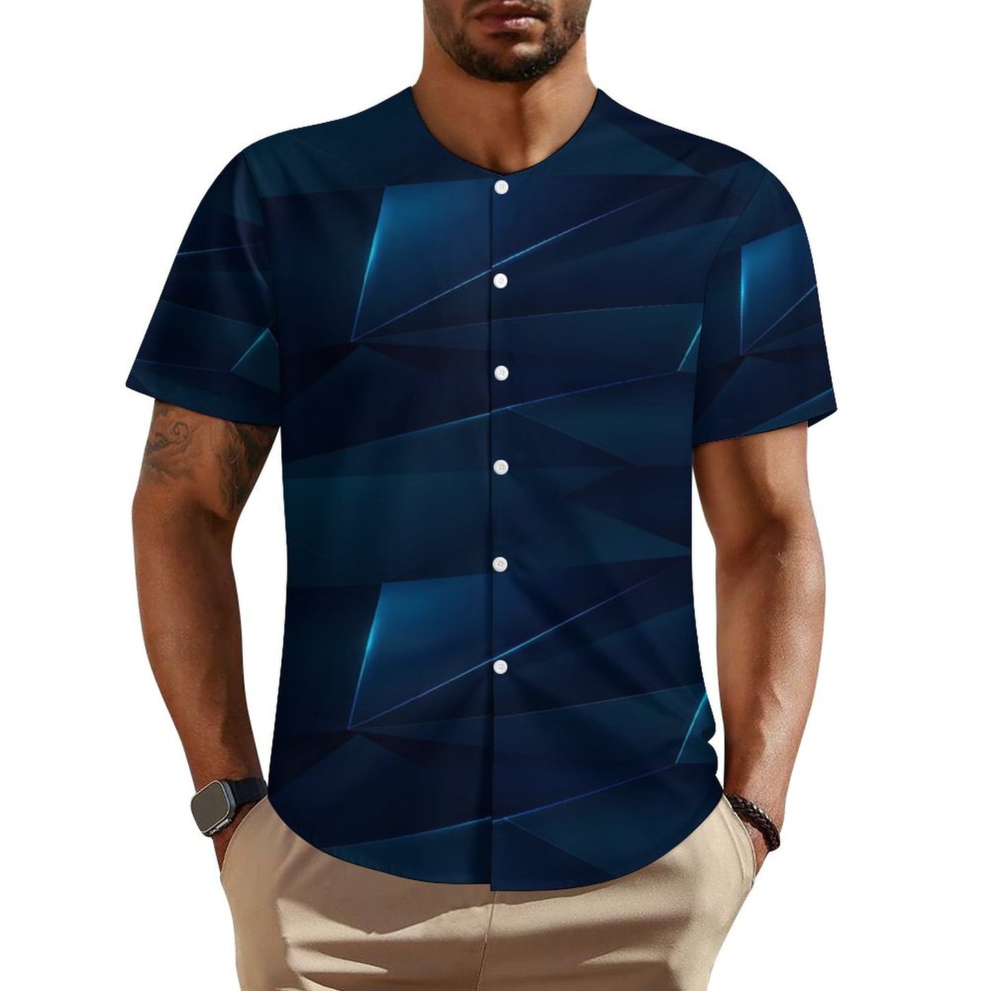 Collarless Shirt LM018 (All-Over Printing)