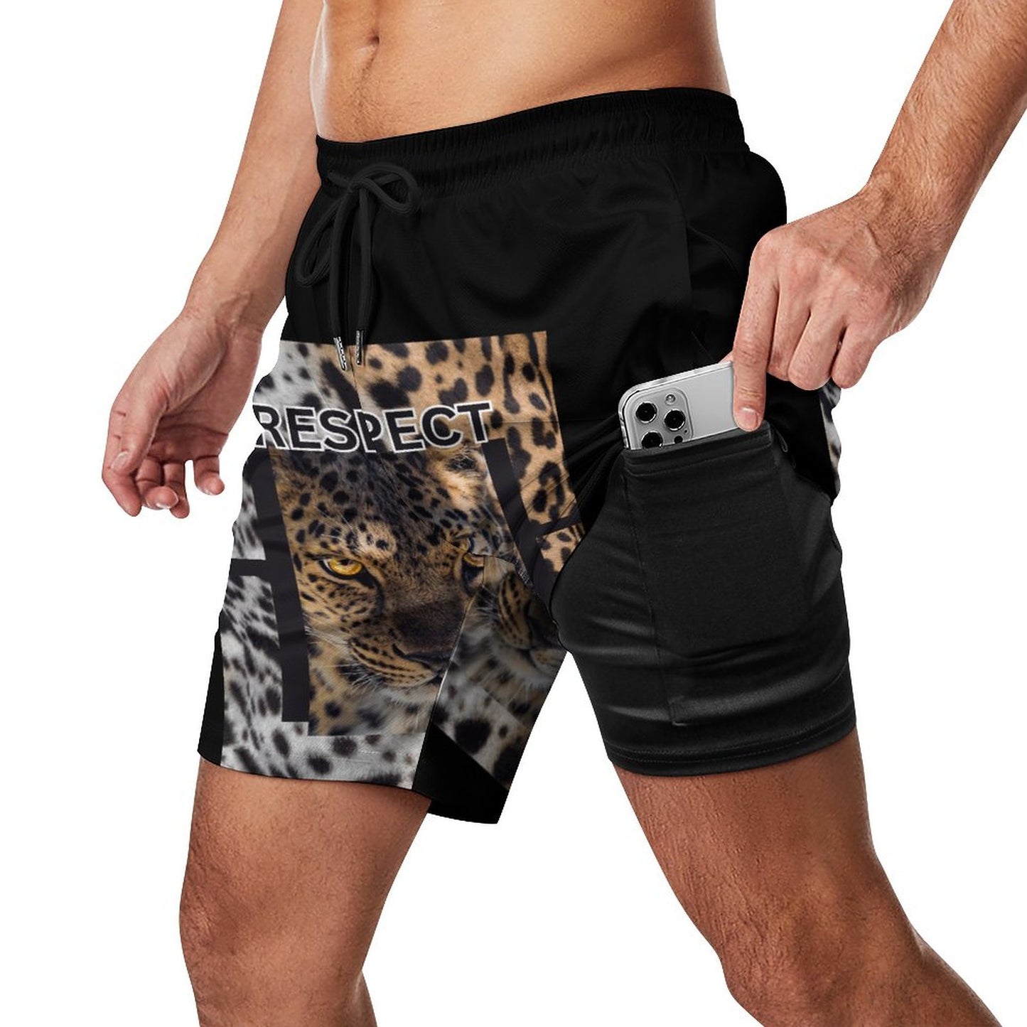 Men's Beach Shorts with 4 Pockets