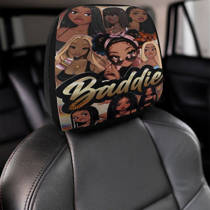 Custom Car Headrest Covers