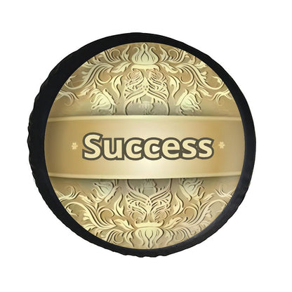 Leather Tire Cover(One-sided Printing)-SUCCESS