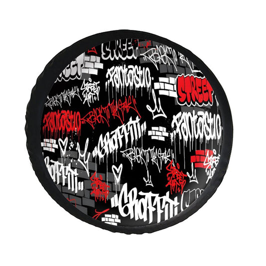 Leather Tire Cover(One-sided Printing)