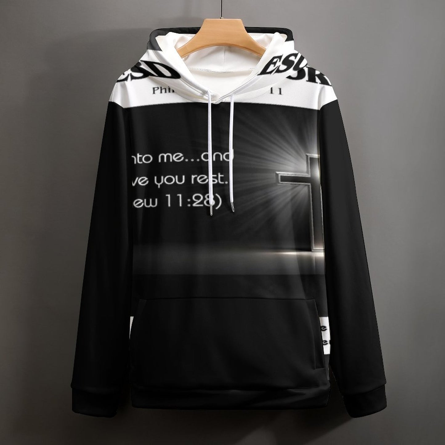 230gsm Printed Hoodie for Men (All-Over Printing)