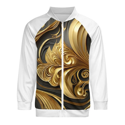 Raglan Zip-up Shirt(All-Over Printing)