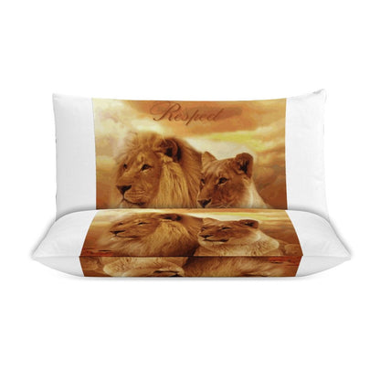 3-Piece Bedding Set-90"x90"/ 229x229cm (Dual-sided Printing)