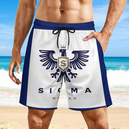 Men's Beach Shorts with 4 Pockets