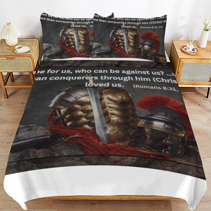 3-Piece Bedding Set-86"×70"/ 218×177cm (Dual-sideded Printing)