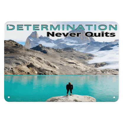 Horizontal Personalized Metal Wall Art Tin Sign-5.5"x7.9"/14x20cm