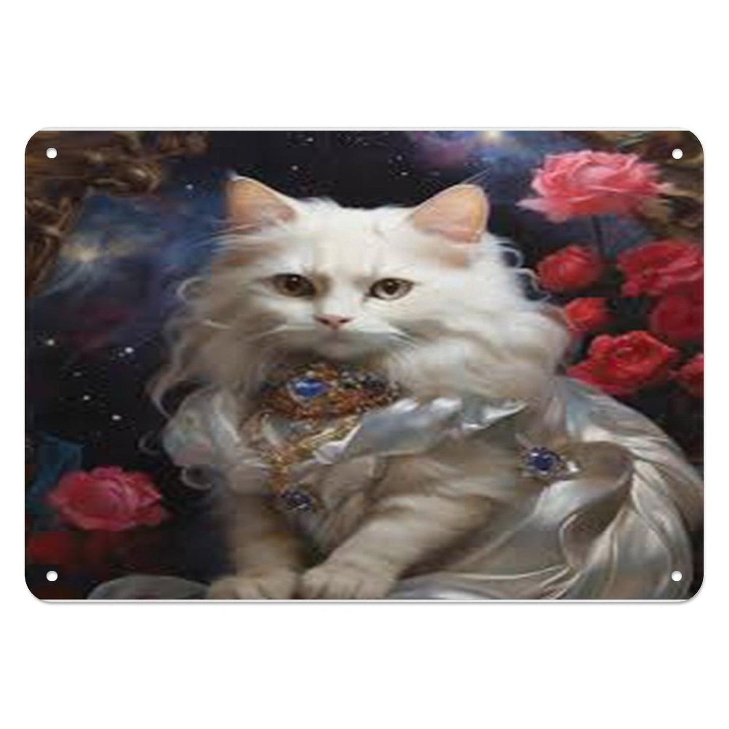 Horizontal Personalized Metal Wall Art Tin Sign-5.5"x7.9"/14x20cm