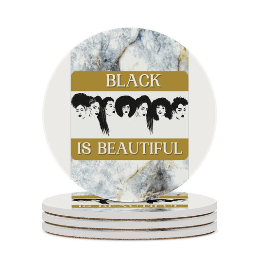 Round Ceramic Coaster